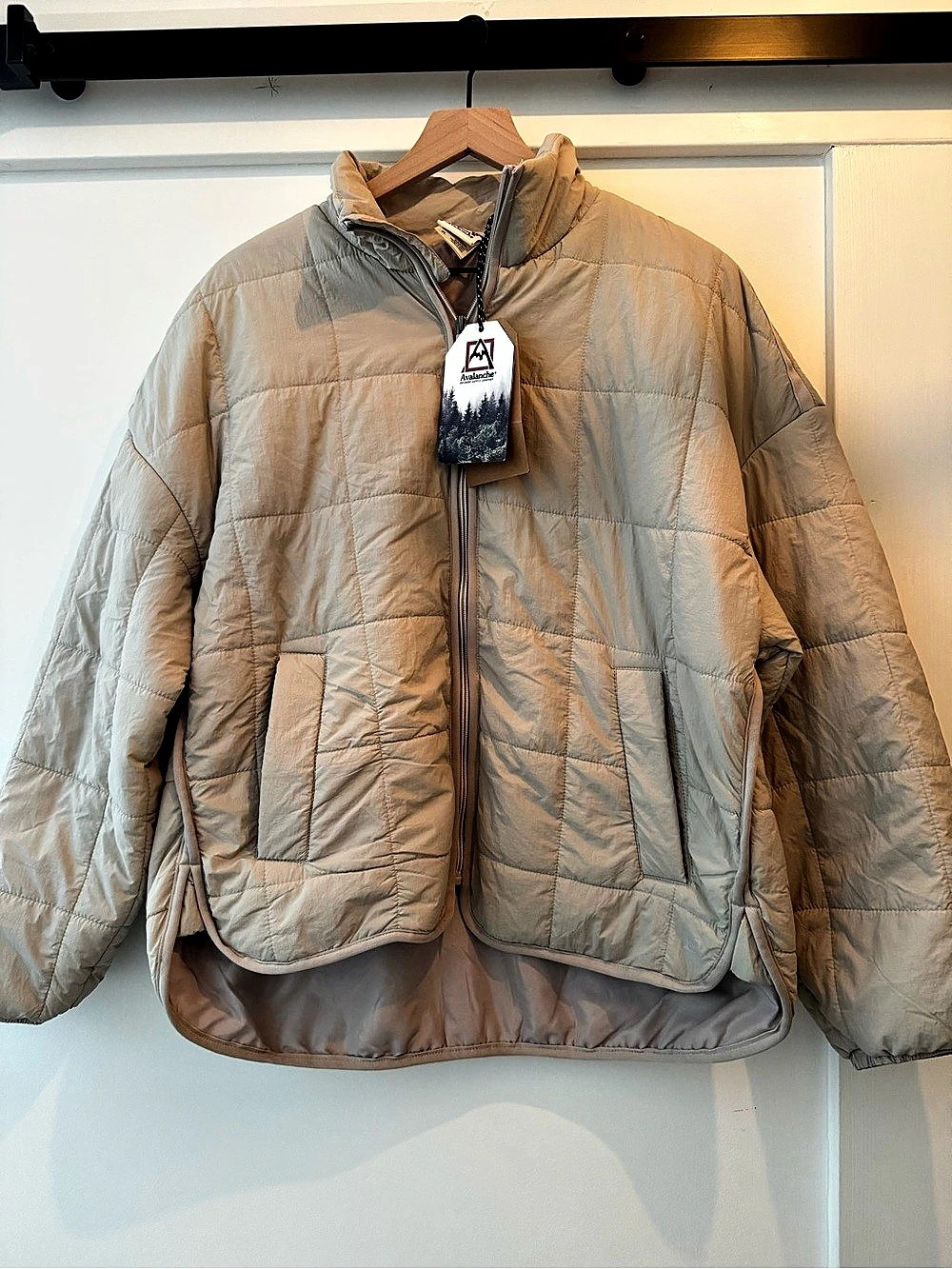 Avalanche Easton Quilted Jacket Puffer Brown XL